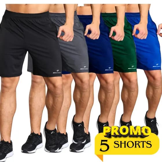 Kit Short Leve Esportivo Short Masculino Para Treino Bermuda Esportiva