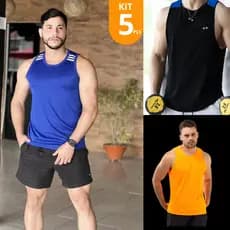 Kit  Regatas Vários Modelos Regata Confortáveis Camiseta