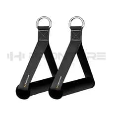 Puxador Cabo Nylon Tricep Corda Crossover Academia Máquina Fixação Resistência Manopla Puxador PAR