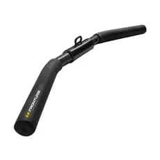 Puxador Curvo Curto Pegada P/ Baixo Cross Over 55cm Academia Profissional Musculação Barra Exercício