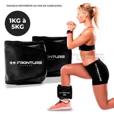 PAR Caneleira de Peso Tornozeleira Musculaçao Ginastica Exercicios Treino Profissional Academia
