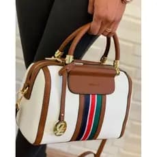 Bolsa Feminina Baú Chalita Elegante Chique Transversal De Mão Espaçosa