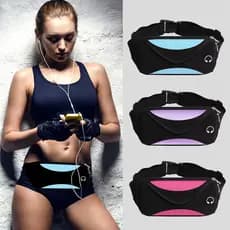 Pochete esportiva Corrida slim impermeável porta celular caminhada academia