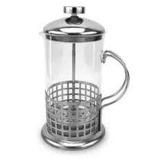 Prensa Francesa Cremeira Cafeteira Francesa Café Aço Inox e Vidro 350ml, 600ml e 800ml