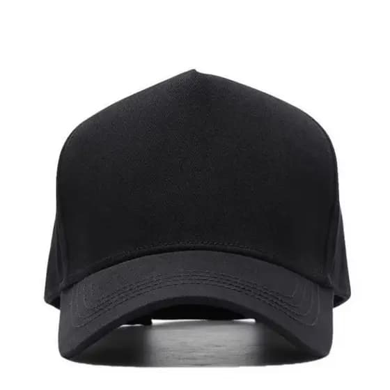 Boné Preto de brim  Branco Básico Liso Simples Aba Curva Ajustável Unissex Envio Imediato