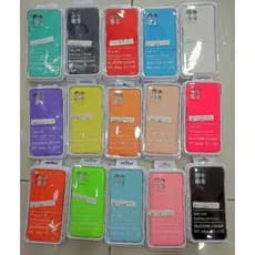 capa capinha moto Edge 20 lite Silicone Aveludada