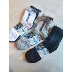 Kit 3 Pares Meia Adulto Masculina Cano Longo