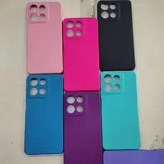 Capa capinha para Moto G56 silicone aveludada