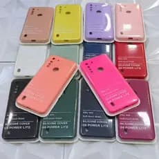 Capinha Para Motorola Moto G8 Power lite Silicone Aveludada