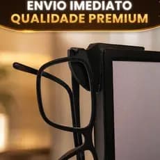 Suporte para Óculos de Monitor de Computador Porta Óculos para Tela Organizador Universal Design Moderno
