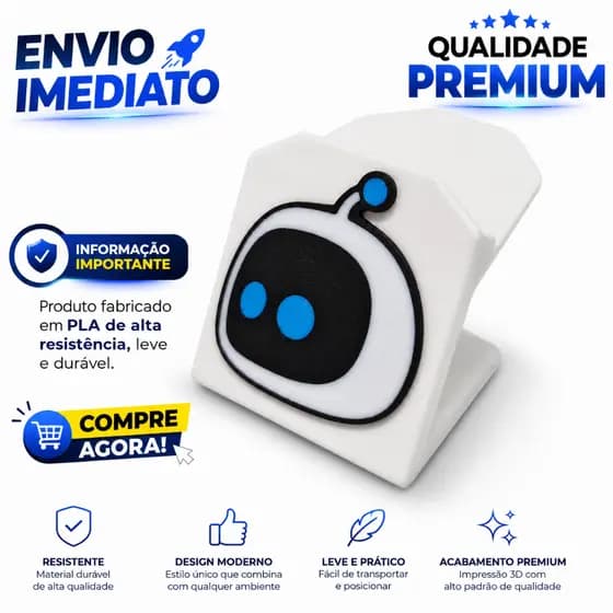 Suporte Controle PS5 Astro Bot DualSense Base Organizador Display para Playstation 5 Display para Controle