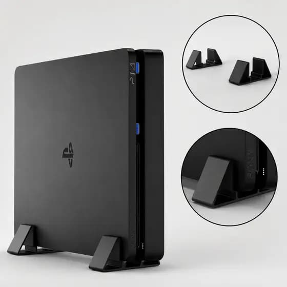 Suporte Vertical para PS4 Slim Base de Apoio De Mesa Estável Playstation 4 Slim Em Pé Organização Gamer