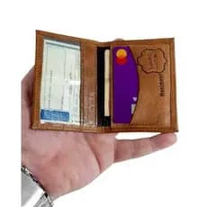 Carteira Pequena- Porta Cartão e CNH -Couro Legítimo . 50% Desconto