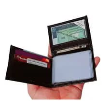 Carteira Masculina Pequena Slim- Porta Cartão  Carteira em L- Couro Legítimo