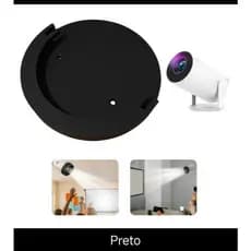 HY300 Suporte Projetor Teto Parede Projetor HY300 Preto Branco