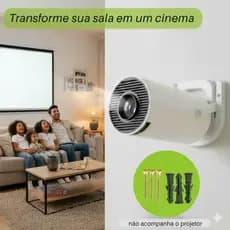 Suporte Teto ou Parede Projetor HY300 Excelente Acabamento Fácil Instalação