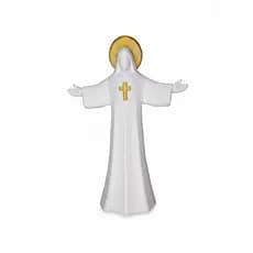 Escultura Jesus Minimalista Decoração Religiosa Moderna
