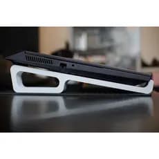 Suporte Ergonômico Para Notebook 13 14 Polegadas Compacto Resistente e Moderno