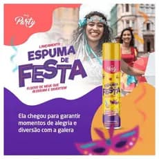 Espuma de Carnaval/Festa - Espuminha Em Spray de Neve Artificial 400ml  Espuma De Festa My Party