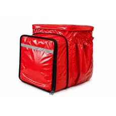 Mochila Térmica Delivery 80L Impermeável Grande Reforçada Motoboy Ifood Uber keeta 99 food Entregas