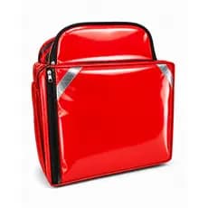 Mochila bag de lona impermeável entregas motoboy não molha