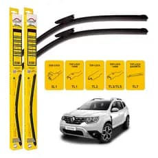 Palhetas Dyna Limpador Parabrisa Renault Duster 2021 A 2025