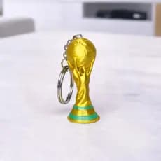 Kit chaveiro Miniatura Troféu Copa do Mundo FIFA 2026 | Lembrancinha Taça Copa | Atacado e Revenda