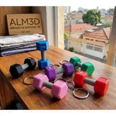 Chaveiro Halter - Academia Crossfit GYM