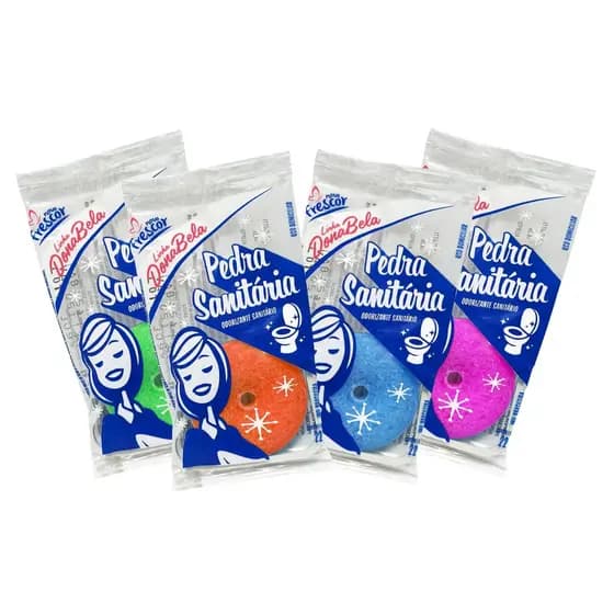 Pedra Sanitária Vaso Sanitário Cheirosa 1 Unidade