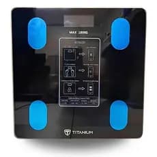 Balança Digital Display LCD Bioimpedância 180kg Com Aplicativo Bluetooth