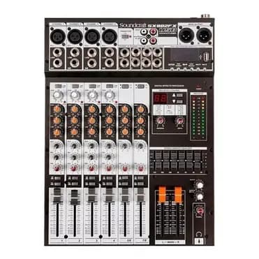 Mesa De Som Mixer Soundcraft Sx802fx Usb Original Harman Nfe
