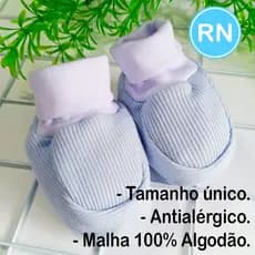Sapatinho de Bebê Menina Menino Recém Nascido Infantil Pantufa 100% Algodão Macia Confortável
