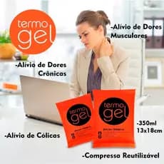 Kit c/ 2 pçs Bolsa Térmica Bebê Anti Cólica Quente Fria Adulto Contusão Compressa Reutilizável