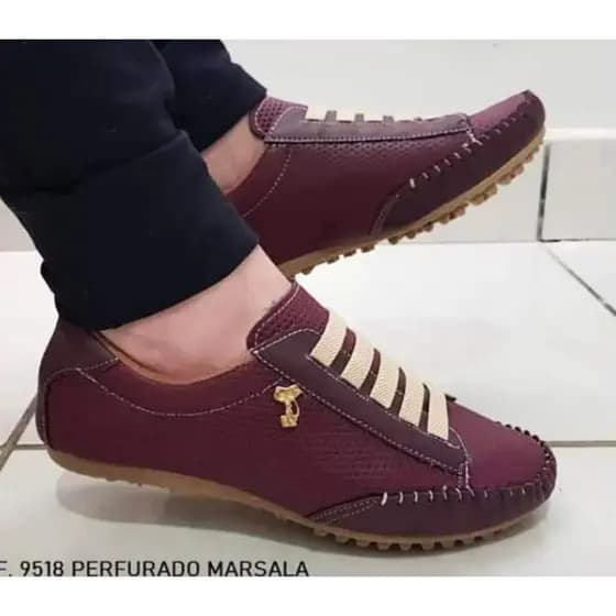 tenis feminino mocatenis confort mocassim