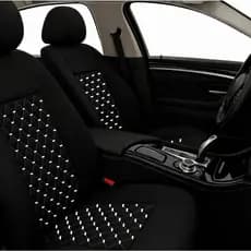 Capa de Banco Automotivo Carro Tecido Grosso Diamantado Reforçado Linha Prime Monshell