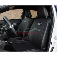 Capa De Bancos Automotivos Carro em Couro Toyota Yaris Hatch Sedan