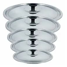 Kit de Tampas Para Panelas De Alumínio ou avulsa Industrial Padrões Nº da 14 á 30 cm para panelas, tachos, caldeirão