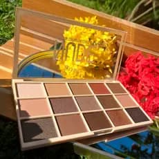 Paleta de Sombras 15 cores Nude Metal - Luisance