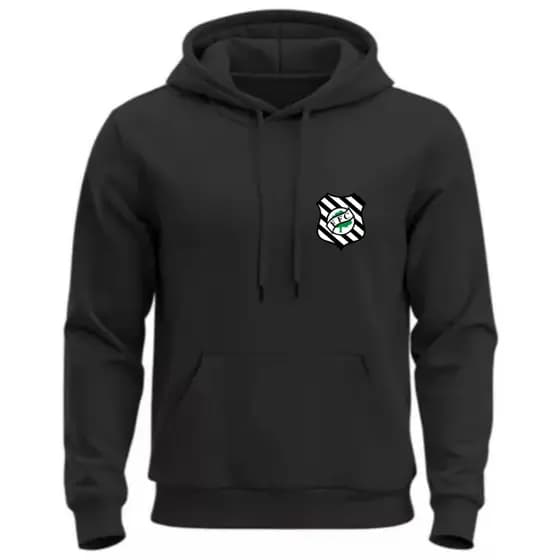 Moletom Flanelado Canguru Blusa Quentinha Casaco Figueirense Furacão Estampado Desenho Times