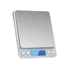 Balança Digital 2kg alta precisão Painel de LED