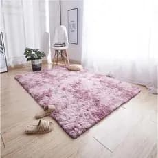 Tapete de Quarto e Sala Felpudo Macio Shaggy 1,00 X 1,40 m