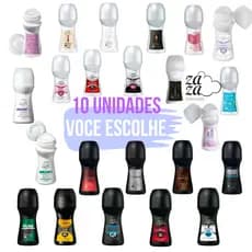 Desodorante Avon Antitranspirante Rollon 50ml kit com 10 Unidades Validade Longa