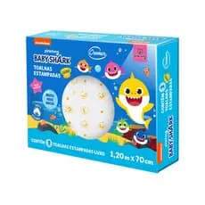 Toalha Fralda Com Bainha Cremer Baby Shark , Patrulha Canina Tamanho 1,18mx70cm