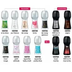 Kit com 05 Desodorante Antitranspirante Rollon Avon 50ml Roll on Feminino