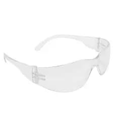 Óculos de Segurança Poliferr Wave CA 34653 Visor Incolor Proteção UVA UVB EPI Obra Indústria Anti Risco