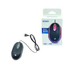 Mini Mouse Optico Com Fio Usb Knup Kp-m611 .