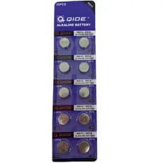 Cartela Bateria Ag13 357 LR44 A76 1.55v a Alkaline