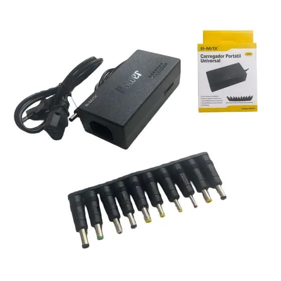 Fonte Alimentação Carregador Notebook Universal Chaveada
