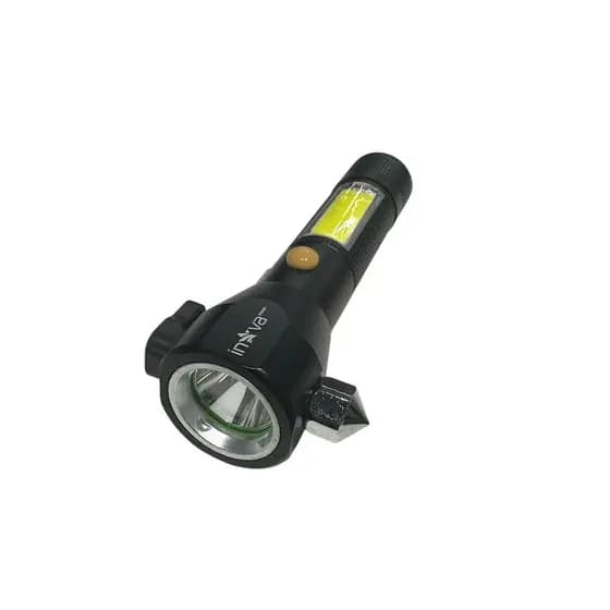 Lanterna LED Inova Com Imã Quebra-Vidro Janela Cortador KV-735