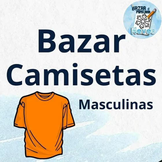 Camiseta e polo masculina | bazar brechó desapego